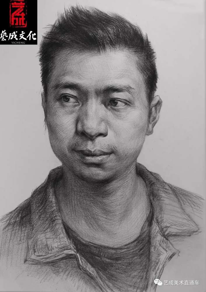 廣州美術(shù)高考班帶大家看看2021屆廣東藝成二模素描高分卷,27