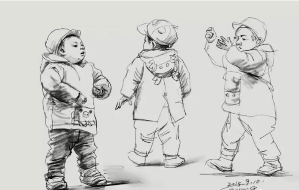 廣州藝考畫室教你3步學會速寫人物中節奏感的把握