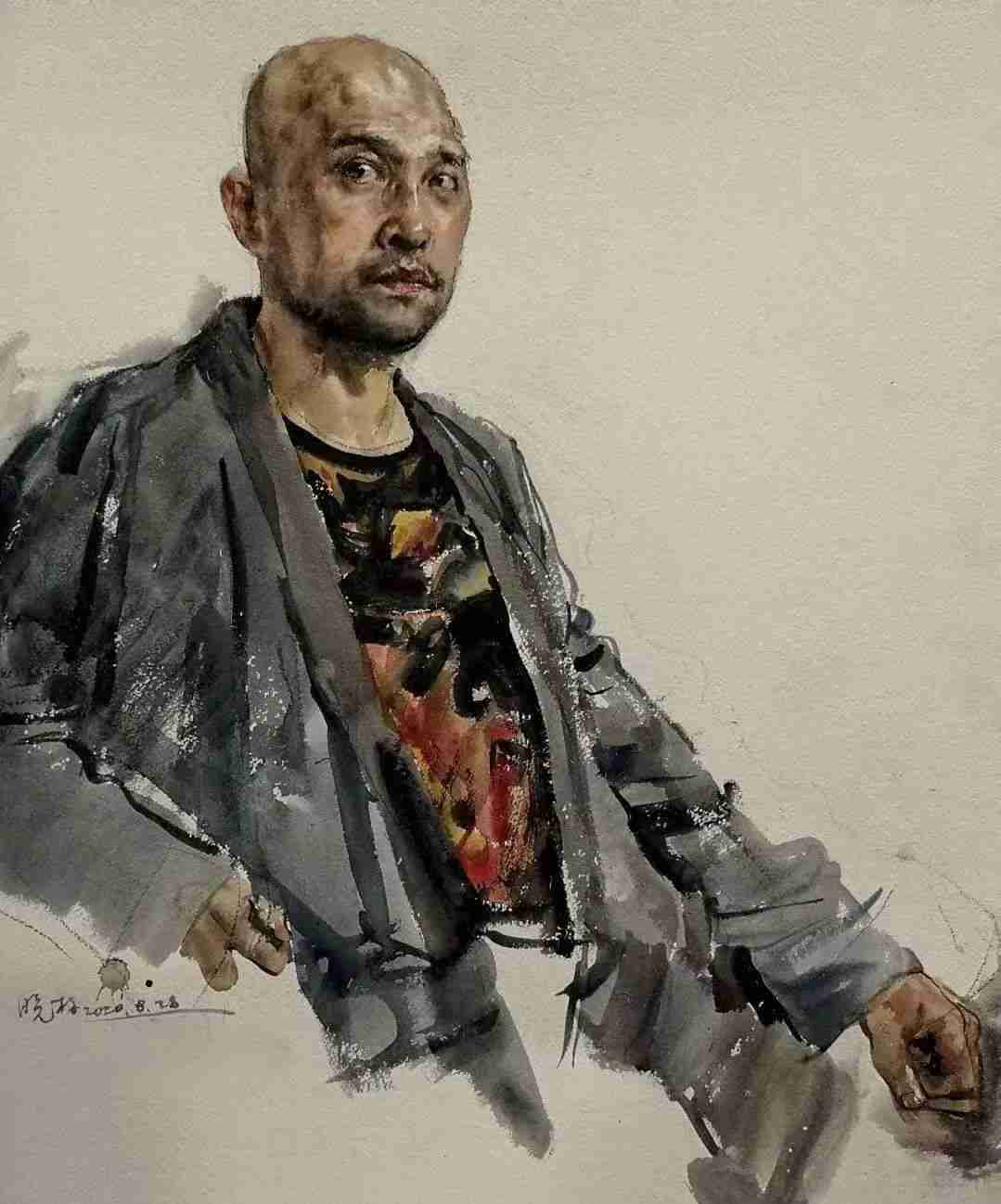 作為美術(shù)生,錯過什么都不能錯過九大美院各系教授的作品!圍墻畫室附圖9