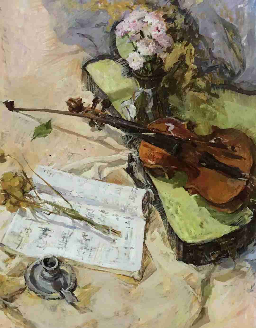 國美附中90周年,廣州十大畫室整理了些色彩作品供你參學,14