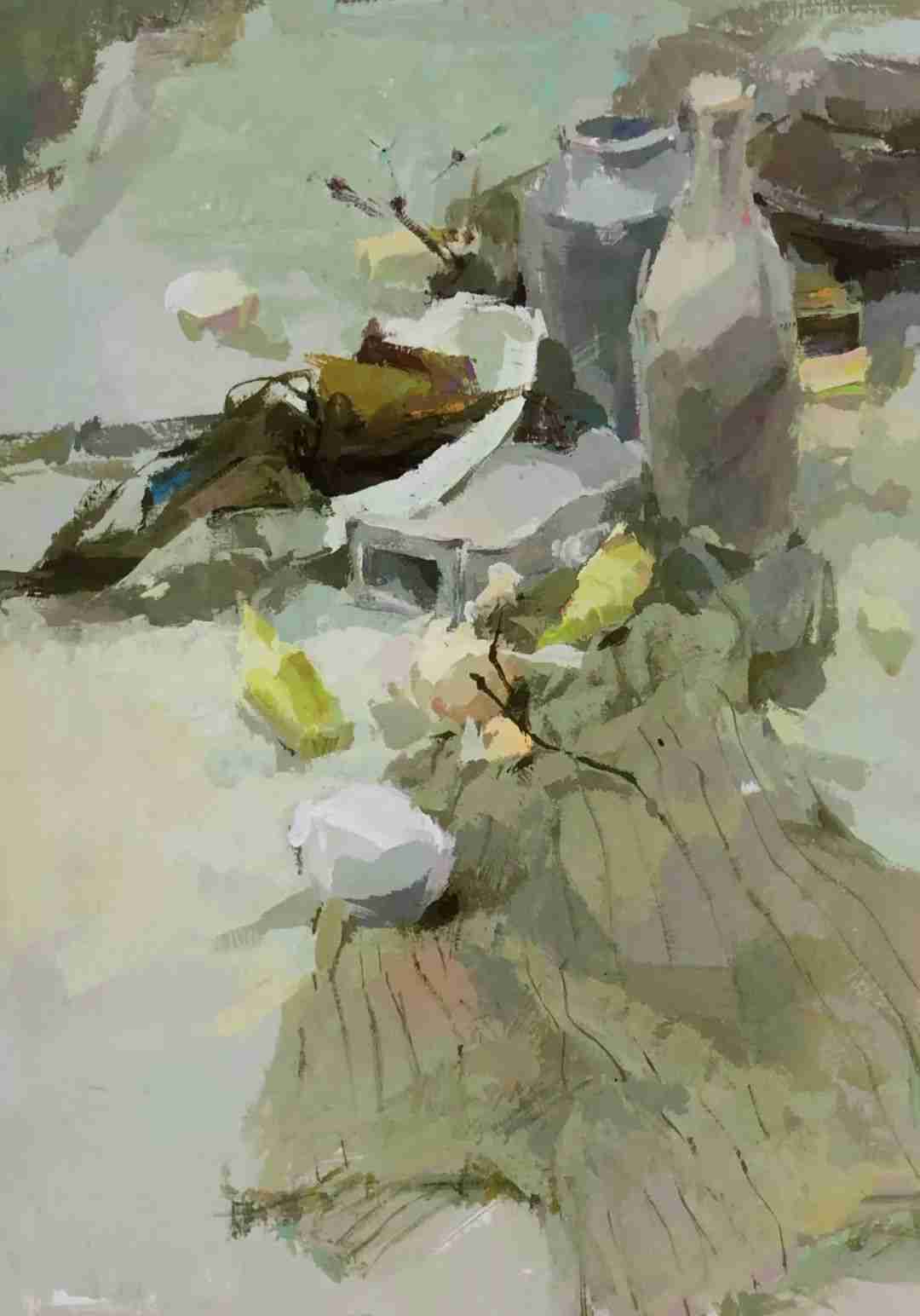 國美附中90周年,廣州十大畫室整理了些色彩作品供你參學,04