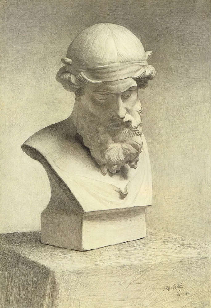 廣州前十畫(huà)室?guī)憧纯茨阊朊览纤孛瑁癸@素描的本質(zhì)?,53