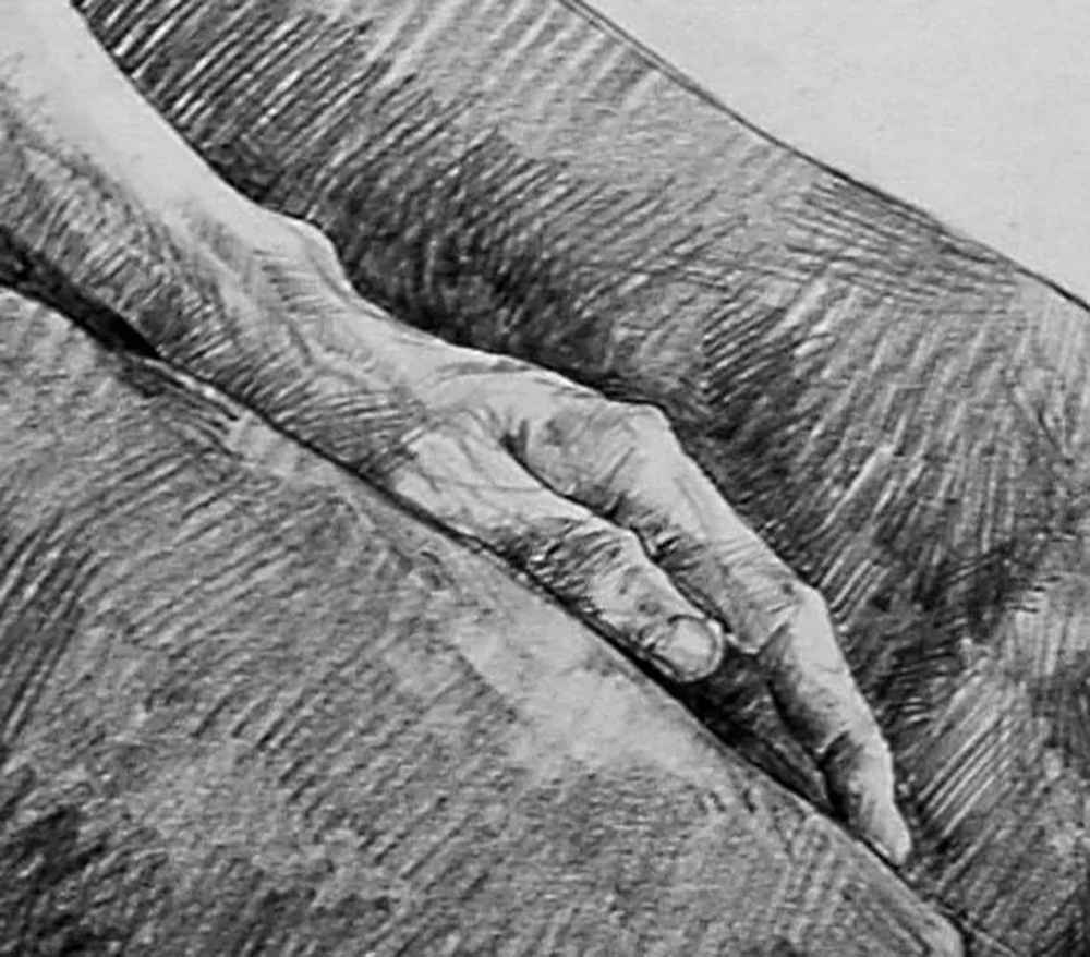 廣州畫室排名前五畫室給你整理了100幅手部刻畫作品拿去臨摹,38