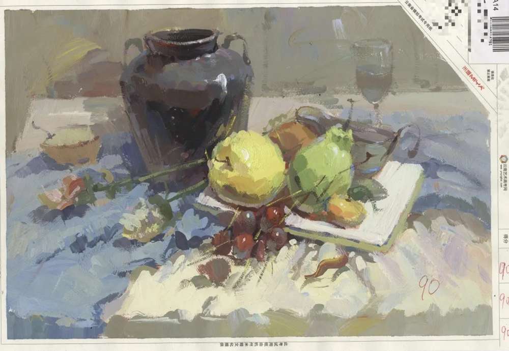 廣州美術高考班將云南一模卷理好了,網友稱:平淡無奇,你怎么看,17