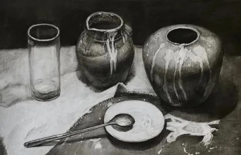 干貨分享:四個提升畫靜物素描效率的小妙招2