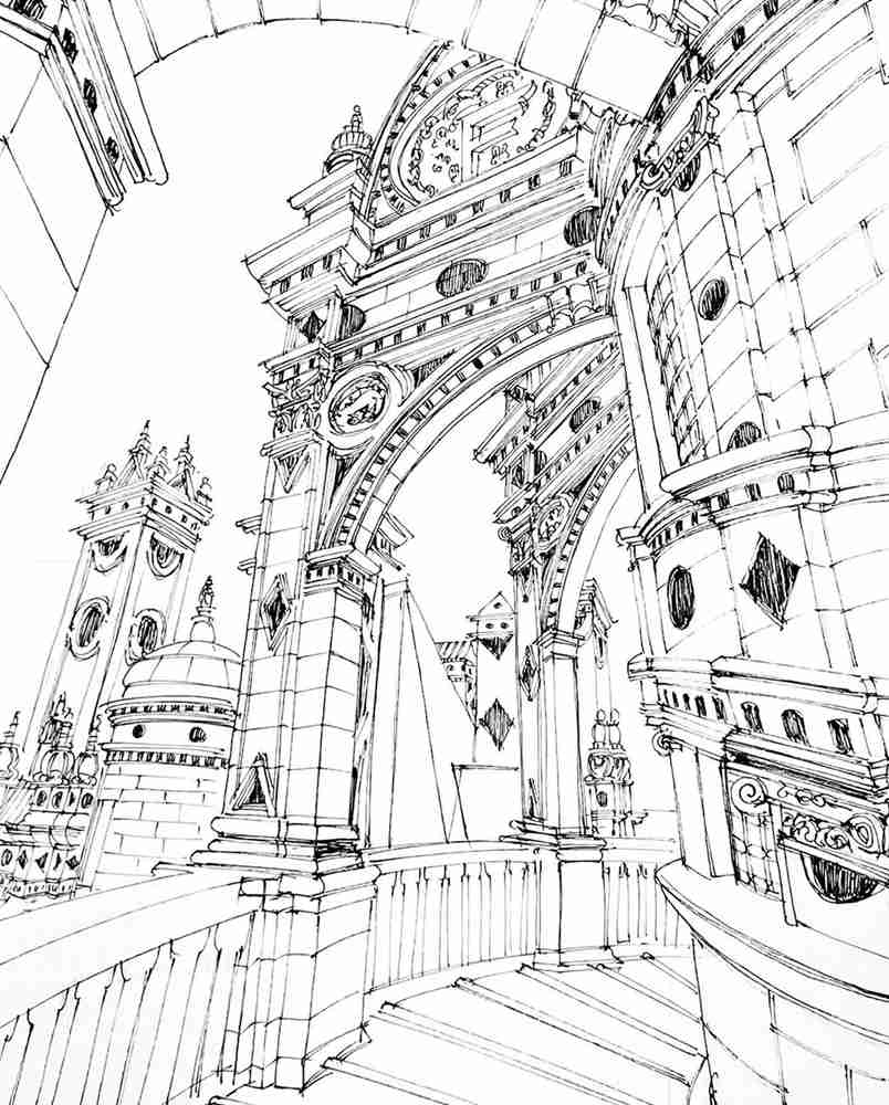 廣州藝考畫室美術知識：透視+細節+線條=完美畫面,18