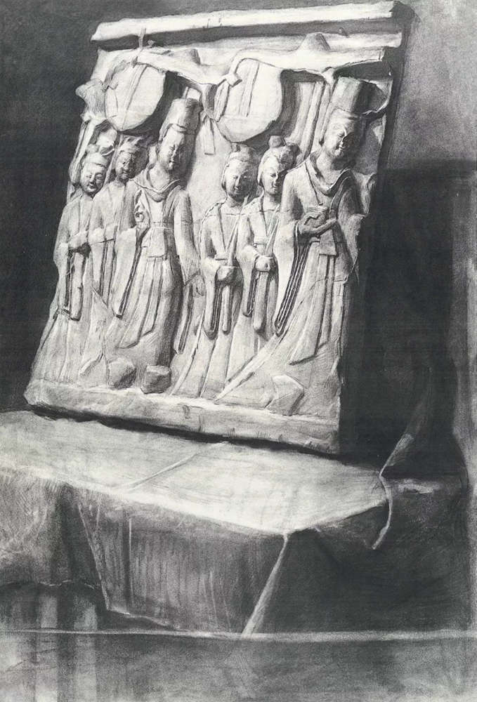 廣州前十畫(huà)室?guī)憧纯茨阊朊览纤孛瑁癸@素描的本質(zhì)?,43