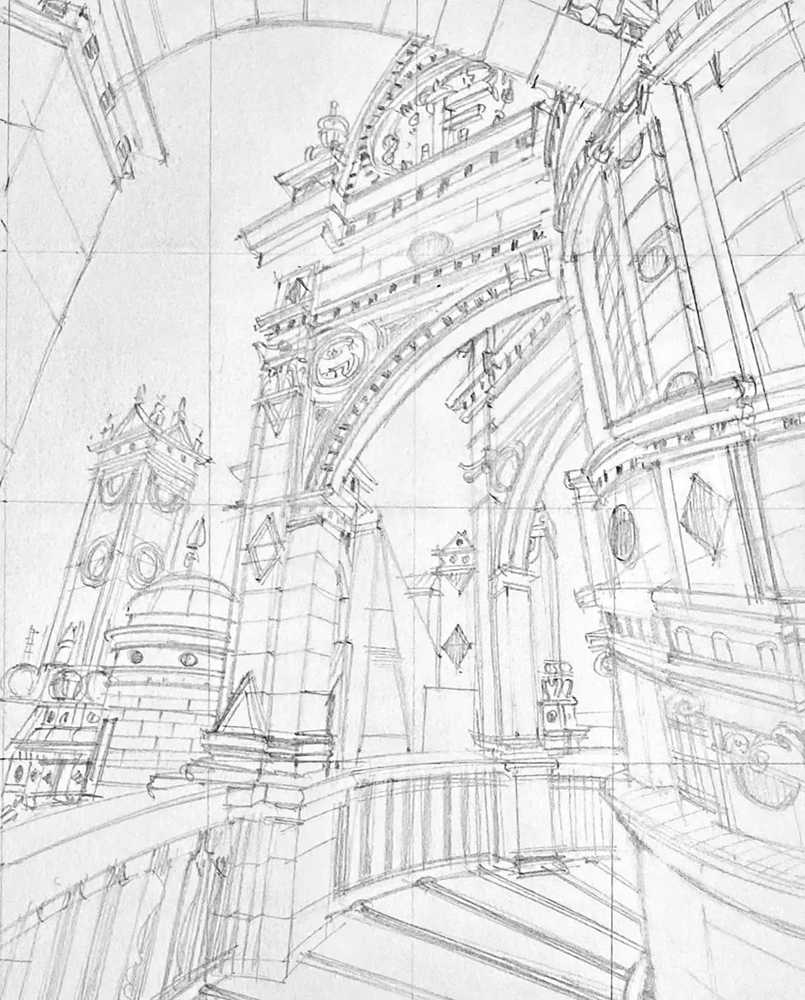 廣州藝考畫室美術知識：透視+細節+線條=完美畫面,19