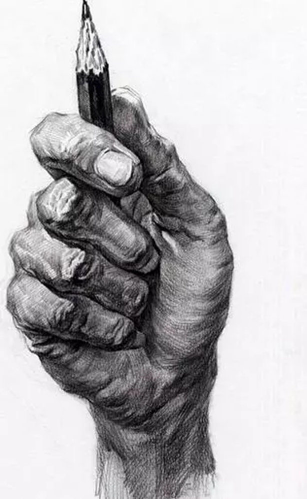 廣州畫室排名前五畫室給你整理了100幅手部刻畫作品拿去臨摹,30