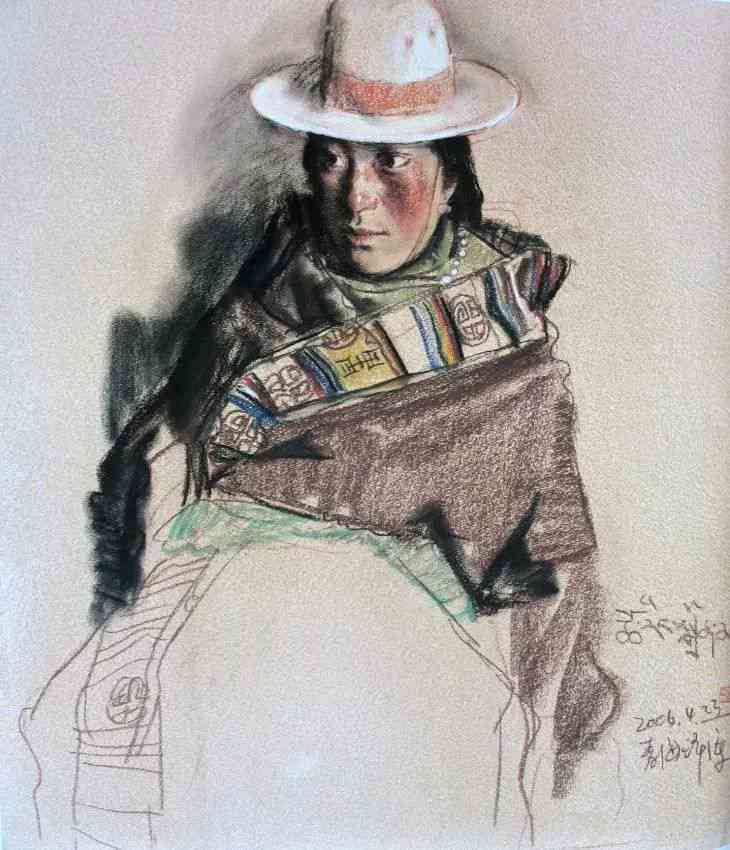 作為美術(shù)生,錯過什么都不能錯過九大美院各系教授的作品!圍墻畫室附圖10