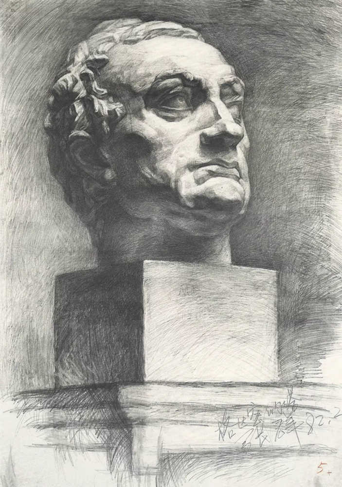 廣州前十畫(huà)室?guī)憧纯茨阊朊览纤孛瑁癸@素描的本質(zhì)?,85