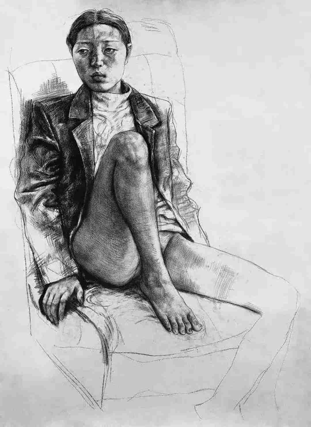 作為美術(shù)生,錯過什么都不能錯過九大美院各系教授的作品!圍墻畫室附圖17