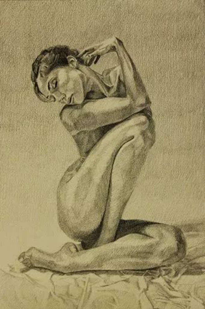 廣州十大畫室分享|50幅，每一幅都是大家公認的素描精品,34