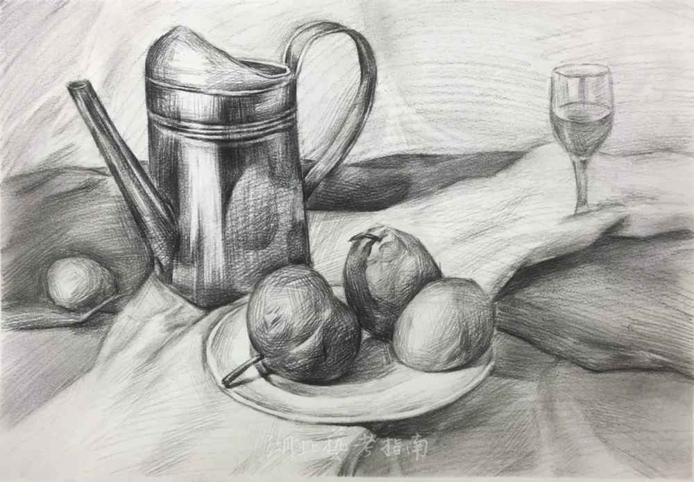 廣州十大畫室老師帶你康康20屆湖北高三美術調考優秀試卷,16