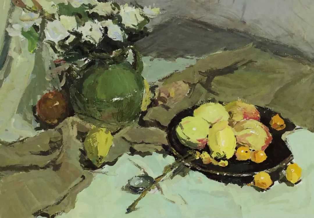 國美附中90周年,廣州十大畫室整理了些色彩作品供你參學,02