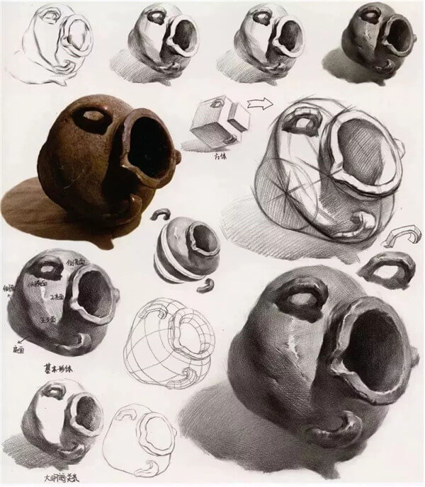 如何讓素描靜物急速提高?只需你做到廣州十大畫室整理的這3條圖10