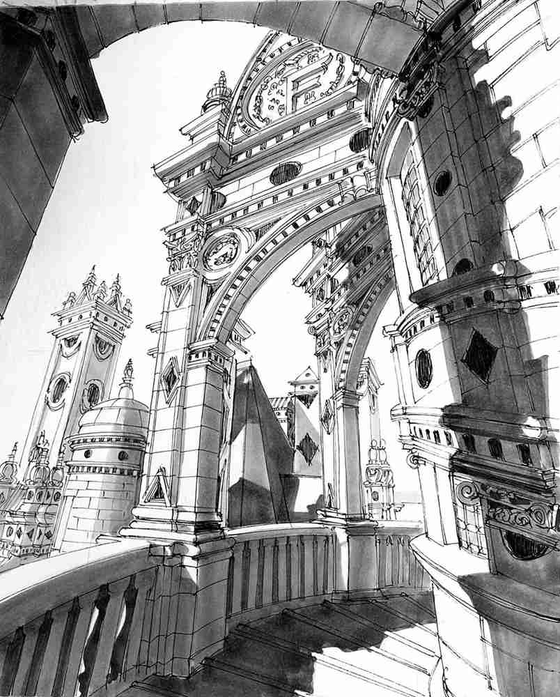 廣州藝考畫室美術知識：透視+細節+線條=完美畫面,27