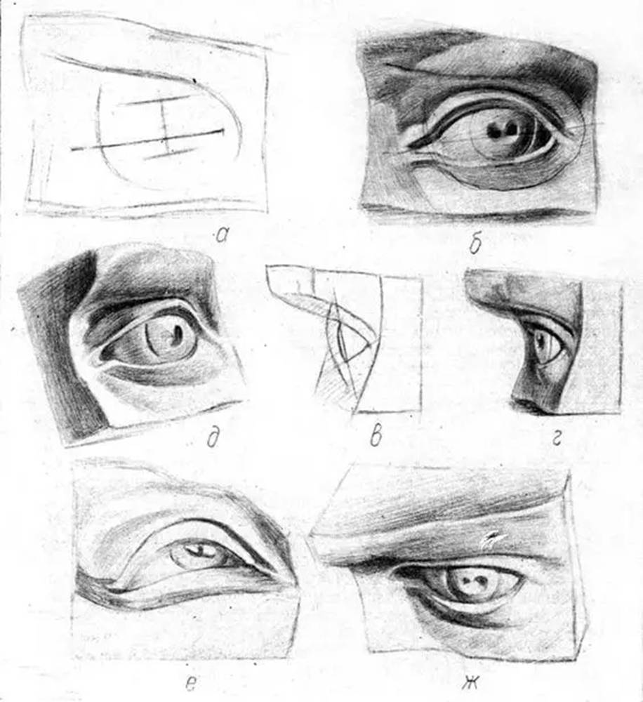 廣州畫室排名前十畫室給你一組適合零基礎臨摹的素描教程,63