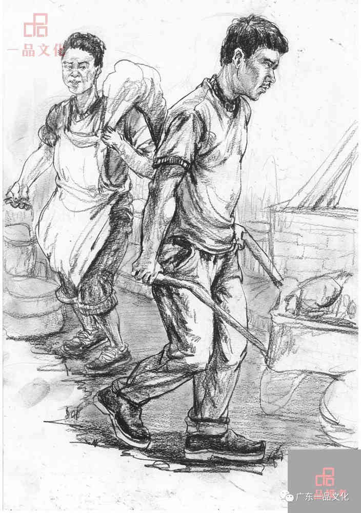 今天廣州十大畫室老師送你近兩年廣東模考速寫高分卷,80