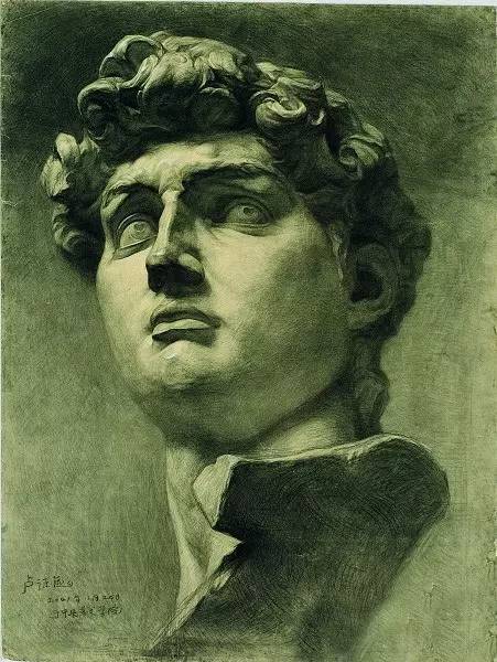 廣州十大畫室素描必分析之一，央美經典素描石膏像,05