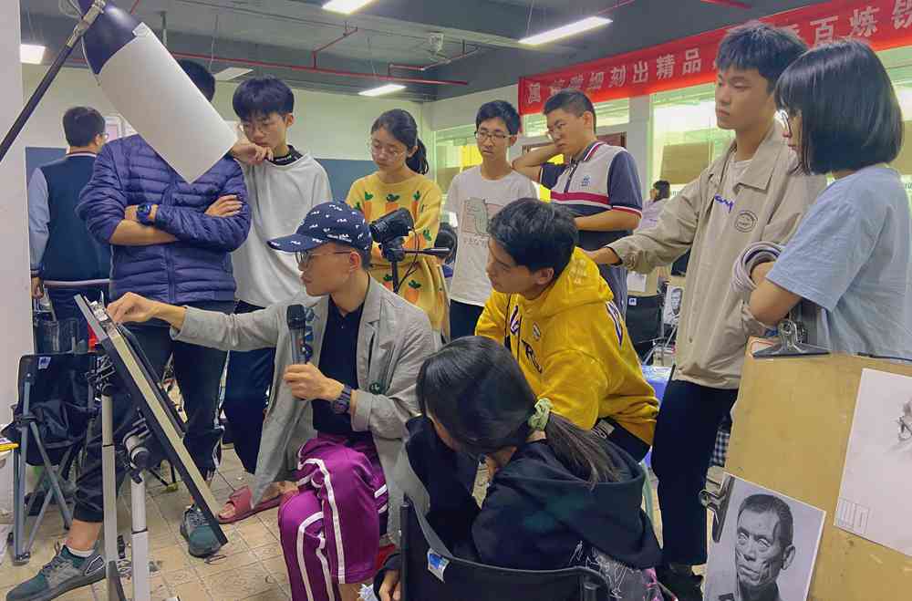 經過廣州美術高考班圍墻魔鬼特訓后的你們!聯考一定必勝,03