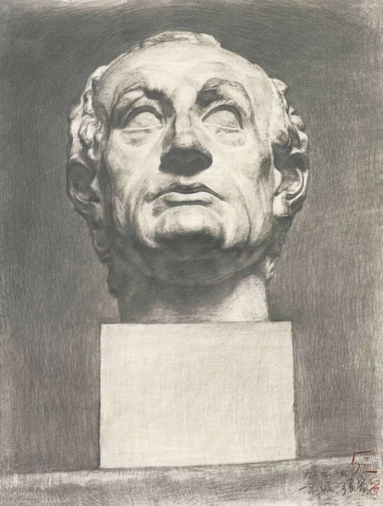 廣州前十畫(huà)室?guī)憧纯茨阊朊览纤孛瑁癸@素描的本質(zhì)?,86