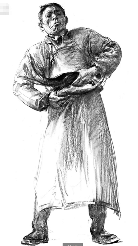 美院速寫高分卷有何魅力?為什么它們能得高分?主要在于這幾點!圖一