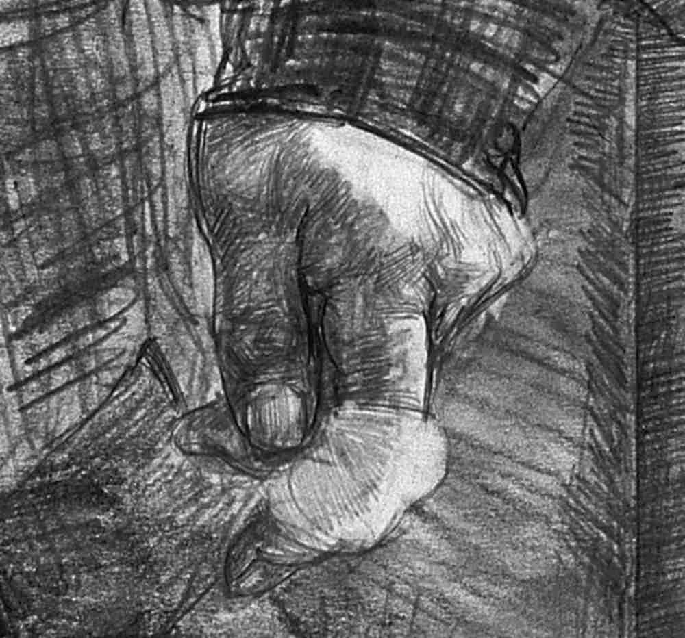 廣州畫室排名前五畫室給你整理了100幅手部刻畫作品拿去臨摹,46