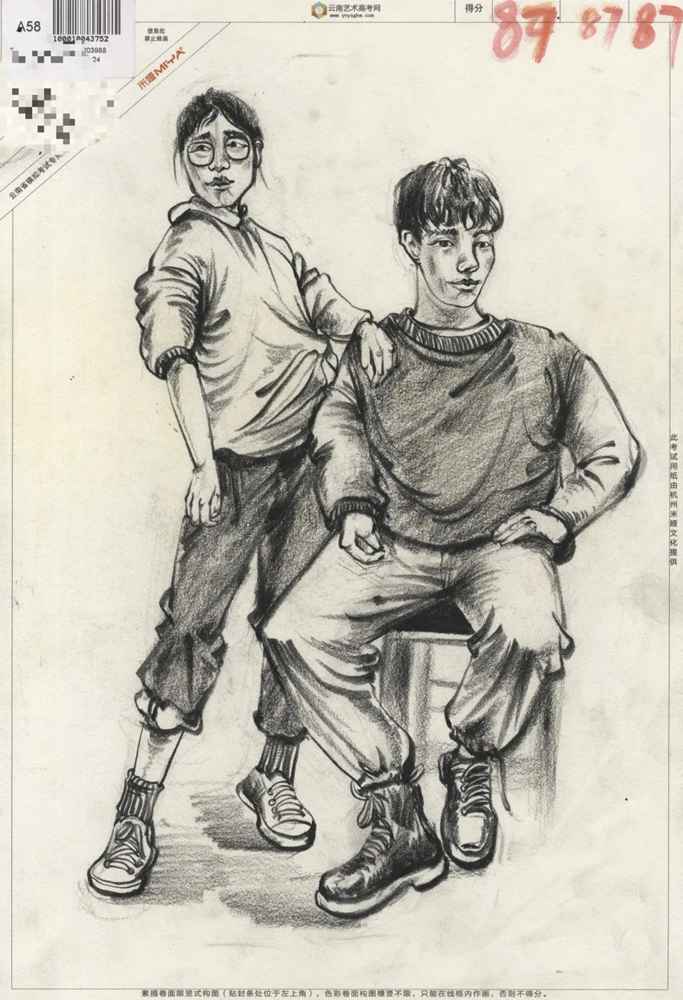 廣州美術高考班將云南一模卷理好了,網友稱:平淡無奇,你怎么看,35