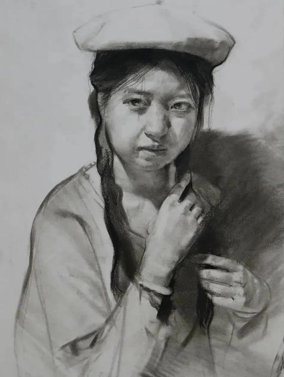 嚴謹的造型、生動的技法,廣州美術高考班覺得這類作品很適合臨摹,09