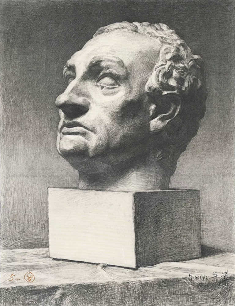 廣州前十畫(huà)室?guī)憧纯茨阊朊览纤孛瑁癸@素描的本質(zhì)?,84