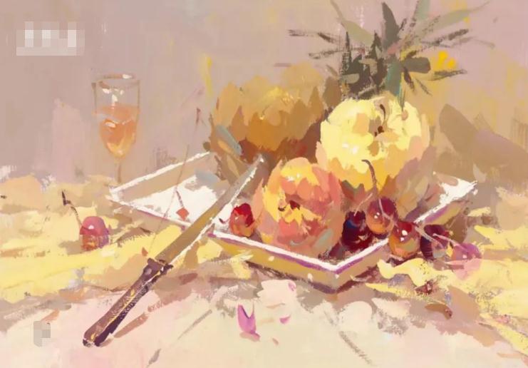 色彩靜物水果畫得如此精彩,廣州前十畫室教你如何拿高分,04