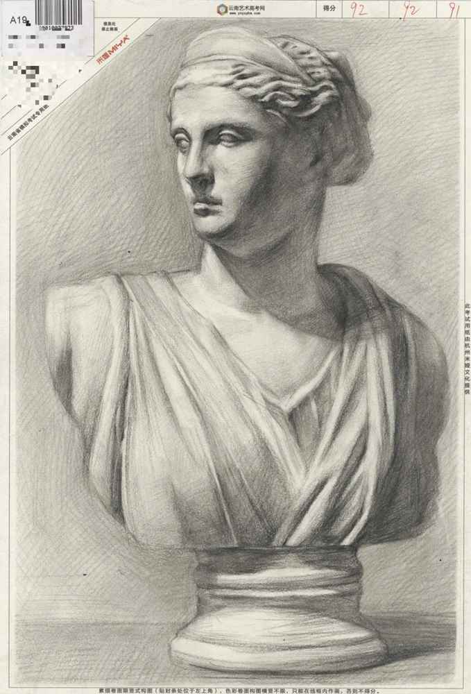 廣州美術高考班將云南一模卷理好了,網友稱:平淡無奇,你怎么看,10