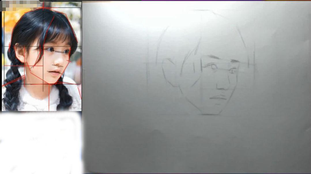 廣州畫室排名前三畫室的素描教程 | 教你畫一幅素描小美女,12