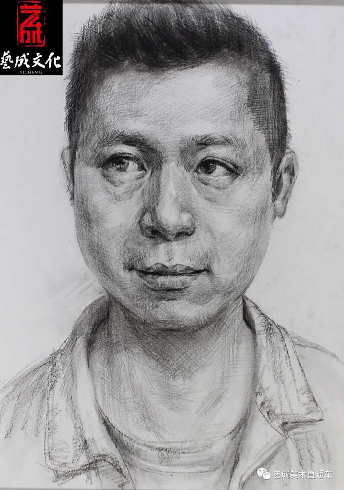 廣州美術(shù)高考班帶大家看看2021屆廣東藝成二模素描高分卷,79