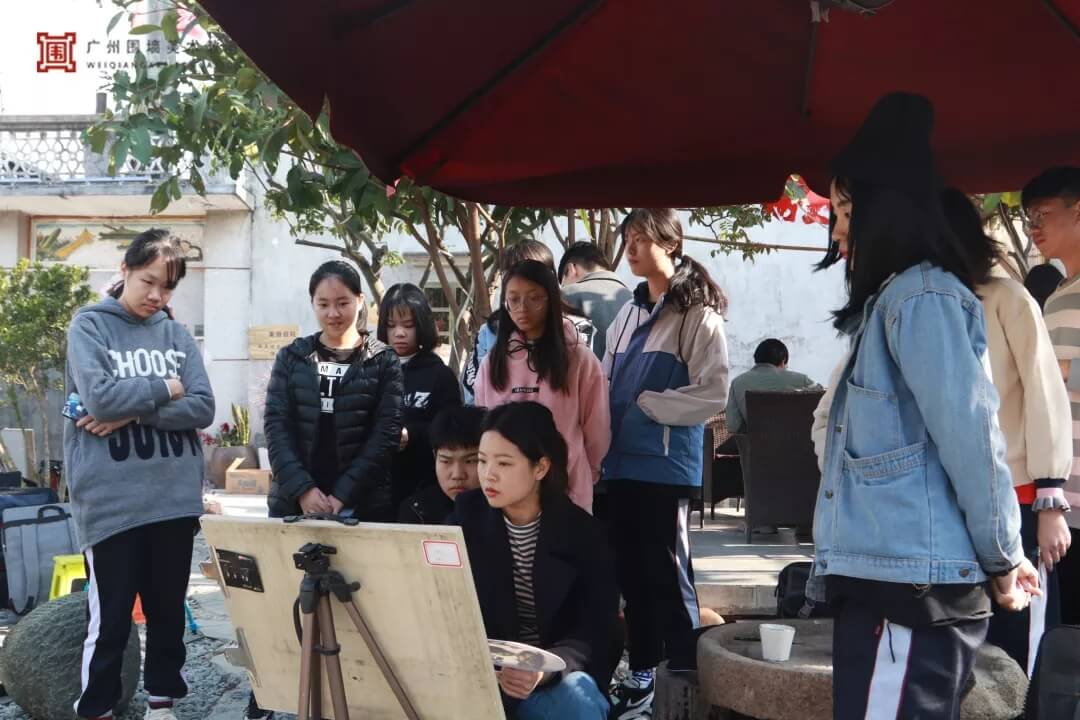 廣州圍墻畫室,圍墻畫室,廣州圍墻美術培訓,07