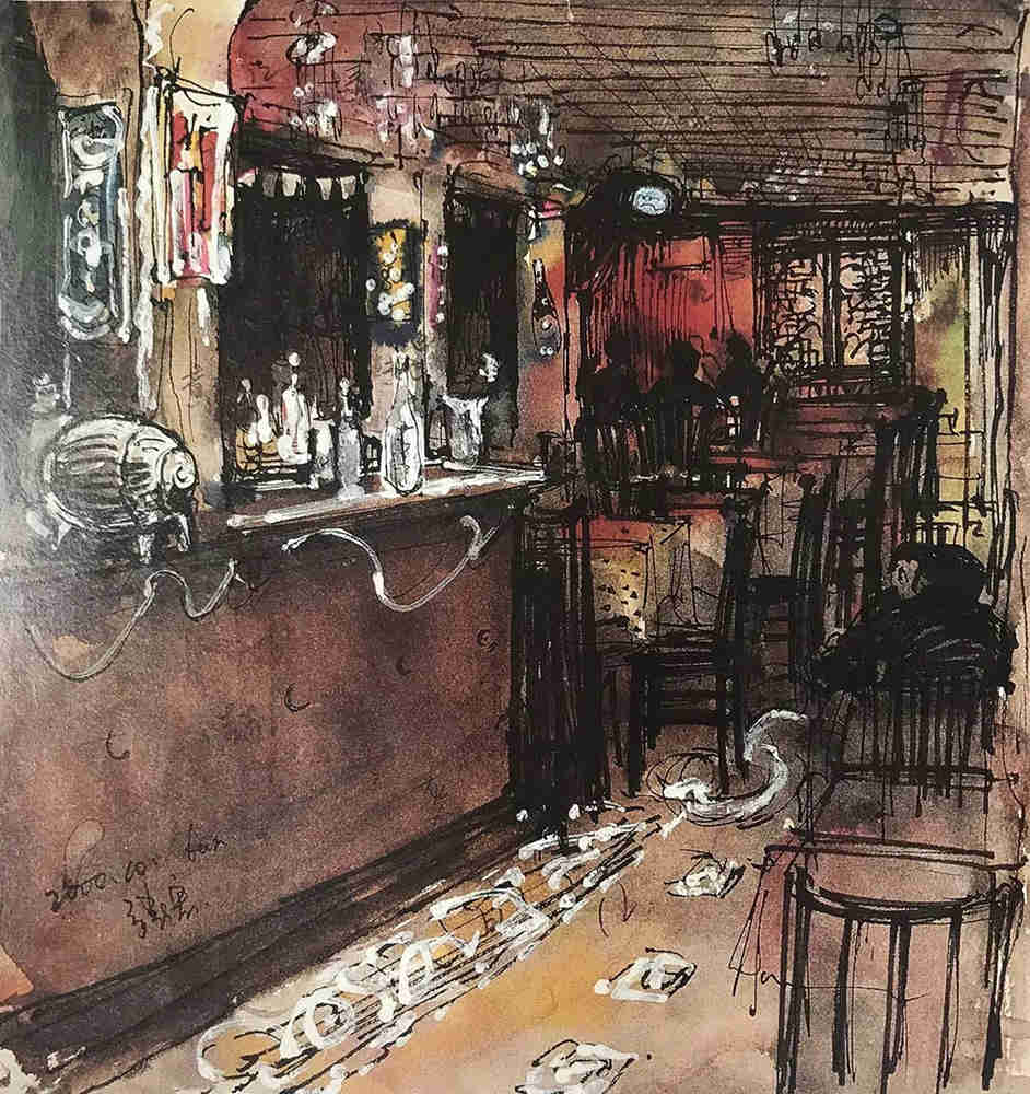 到了廣州前十畫室的寫生季，來看看中央美院附中的生活速寫,41