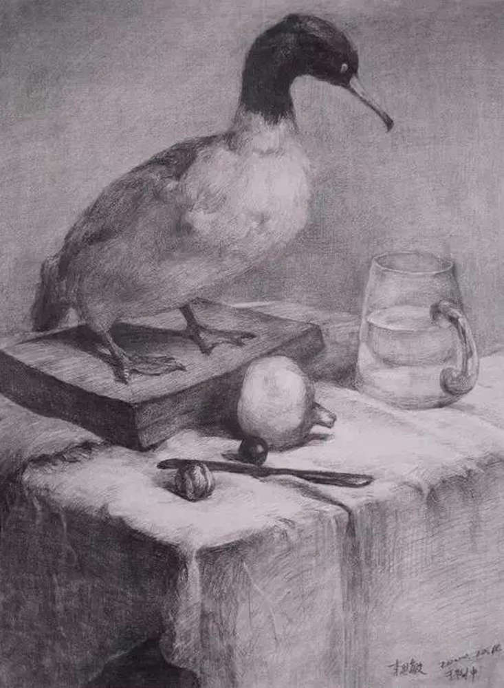 素描作品不會深入？廣州畫室排名前五畫室帶你看央美作品怎么畫,06