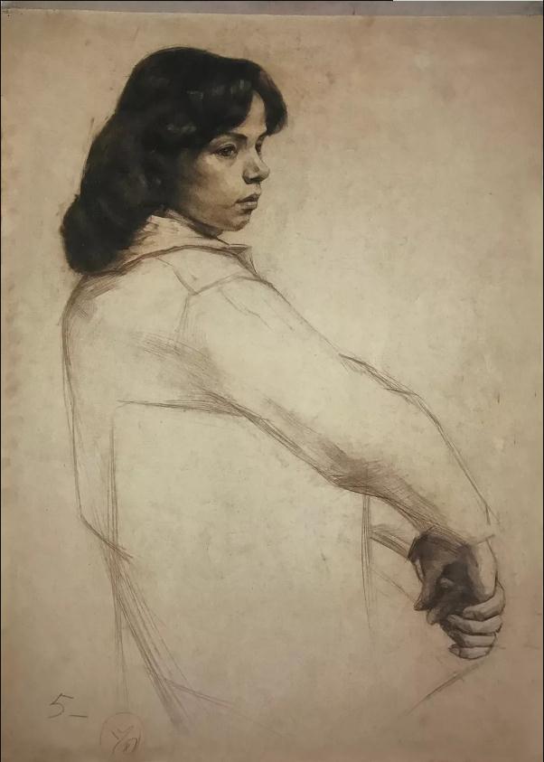 廣州前十畫室給你解密央美附中素描教學—人物半身像,21