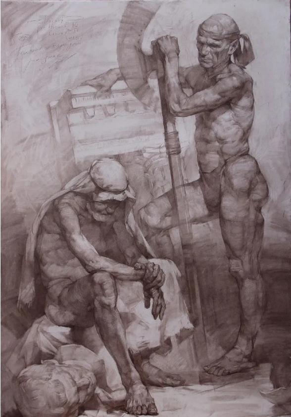 嚴謹的造型、生動的技法,廣州美術高考班覺得這類作品很適合臨摹,16