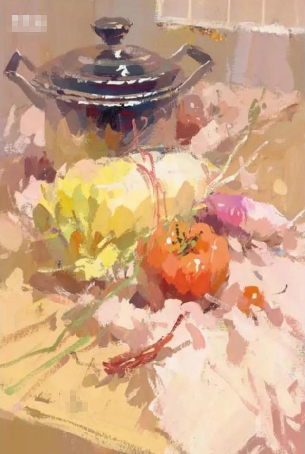 色彩靜物就應(yīng)畫得有個性,廣州前十畫室教你不拘一格的畫法,13