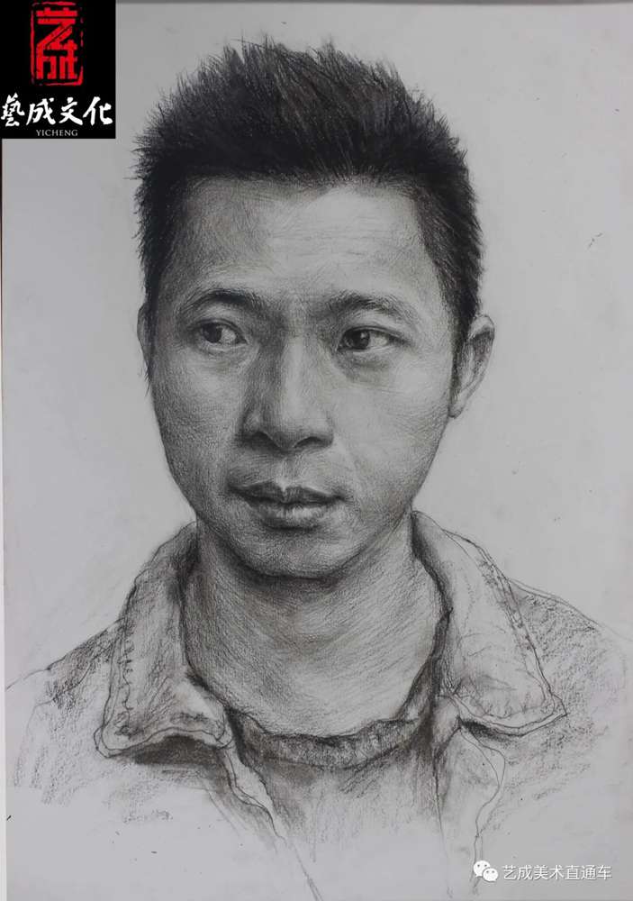 廣州美術(shù)高考班帶大家看看2021屆廣東藝成二模素描高分卷,28