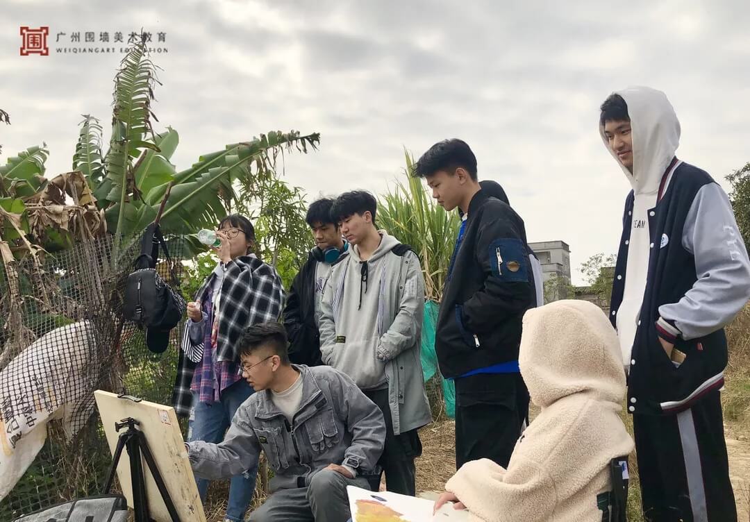 廣州圍墻畫室,圍墻畫室,廣州圍墻美術培訓,06