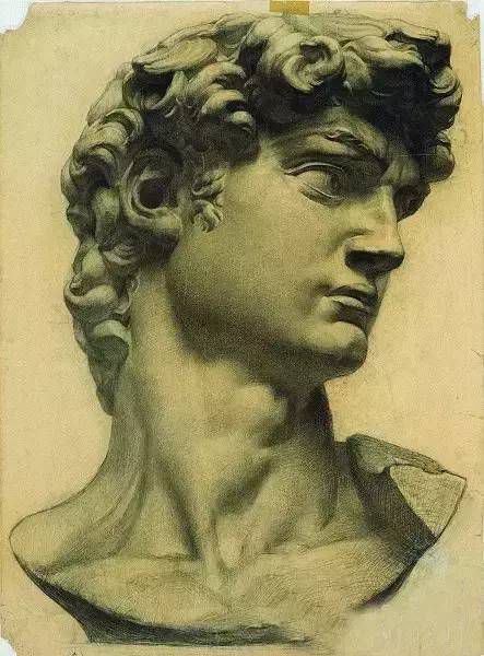 廣州十大畫室素描必分析之一，央美經典素描石膏像,10