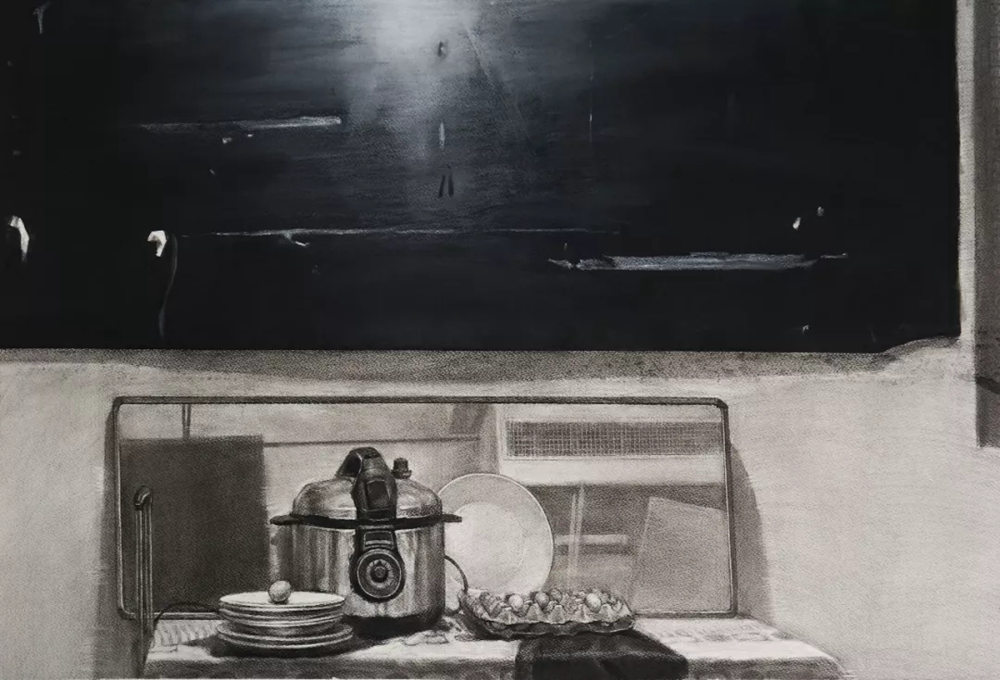 廣州畫室排名前三畫室整理:18年西安美術學院素描留校作品,05