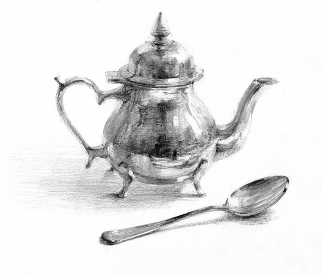 廣州畫室前五排名畫室告訴你素描靜物如何表現質感,22