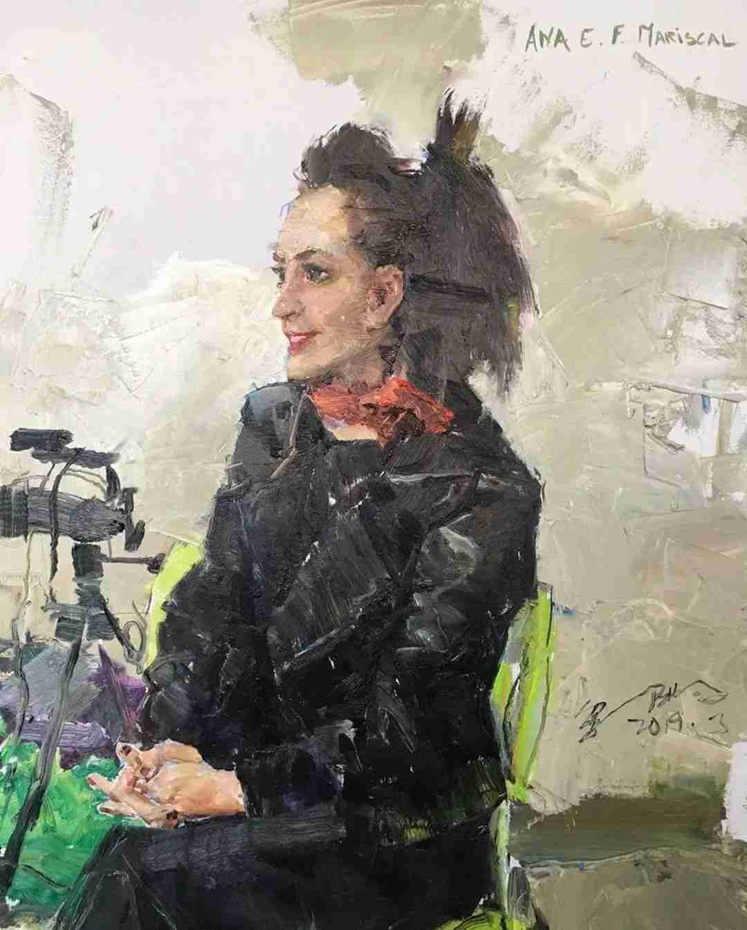 作為美術(shù)生,錯過什么都不能錯過九大美院各系教授的作品!圍墻畫室附圖87