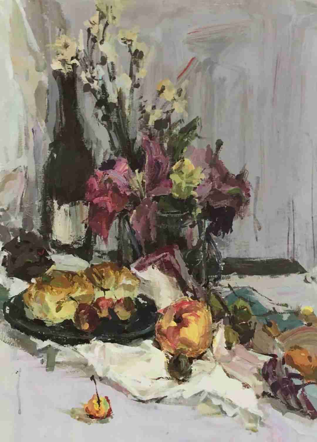 國美附中90周年,廣州十大畫室整理了些色彩作品供你參學,10