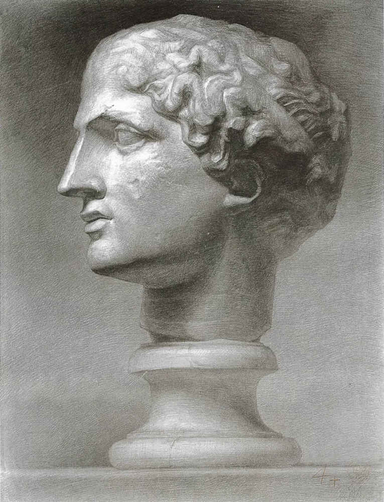 廣州前十畫(huà)室?guī)憧纯茨阊朊览纤孛瑁癸@素描的本質(zhì)?,52