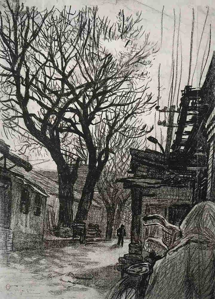 到了廣州前十畫室的寫生季，來看看中央美院附中的生活速寫,22